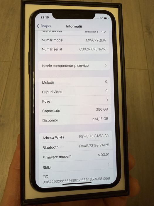 Iphone 11 pro 256 gb