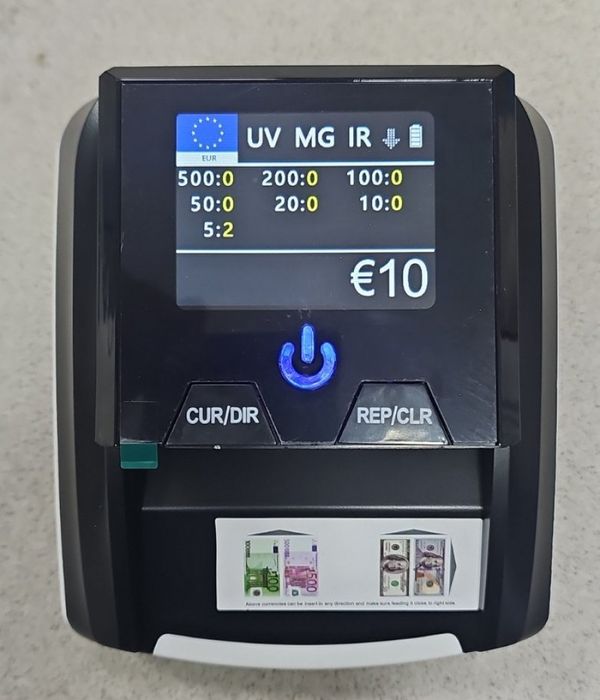 Автоматичен детектор за банкноти AL-136T – UV / MG / IR проверка с вгр