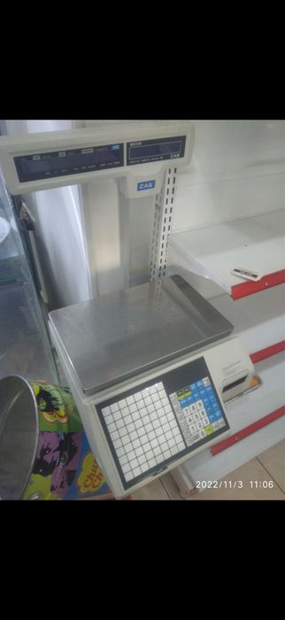 Elektron tarozi + chek CAS
