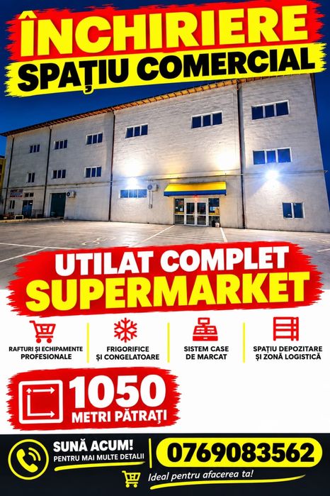 INCHIRIEZ Spatiu Comercial Buzau