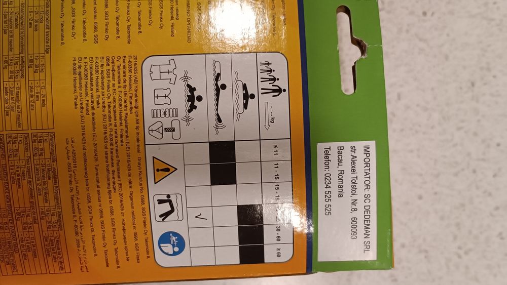 Aripioare antrenament inot copii Swim Safe noi