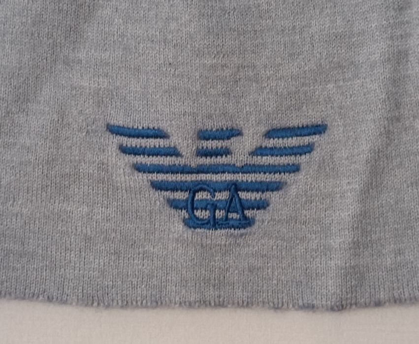 Armani Junior Hat оригинална вълнена детска шапка Армани вълна