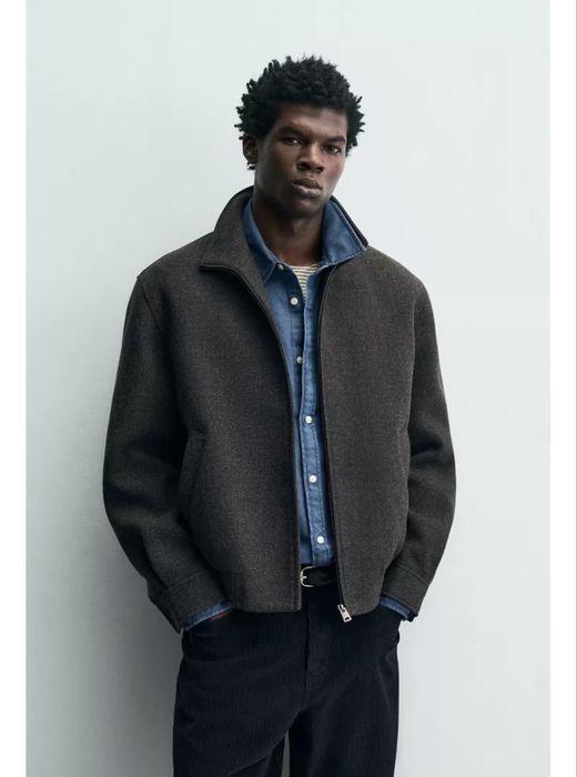 мужская куртка, бомбер Zara