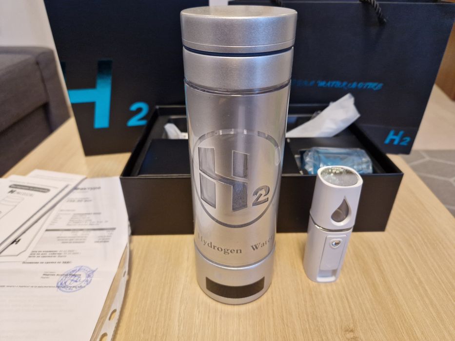 Бутилка за водородна вода H2 medical Pro