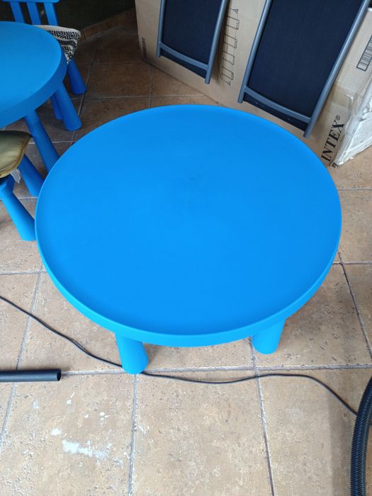 Mese și scaune din plastic