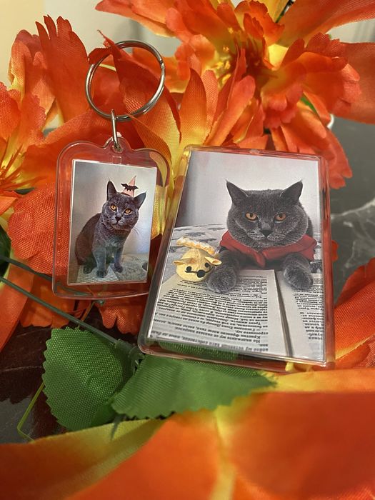 Магнит със снимка на любимец любим човек подарък куче рожден ден