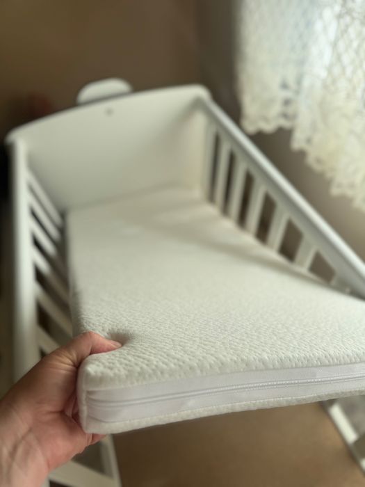 Легло-Люлка LORELLI FIRST DREMS + Матрак, Бяла