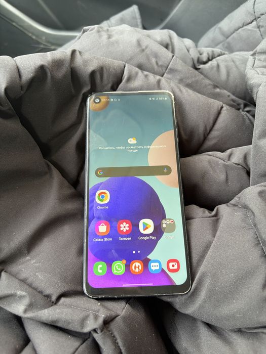 Samsung A21s все работает