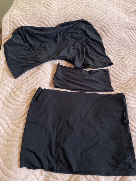 Тройка балаклава , платок,