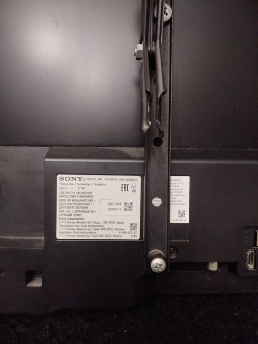 Продам телевизор Sony в идеальном состоянии