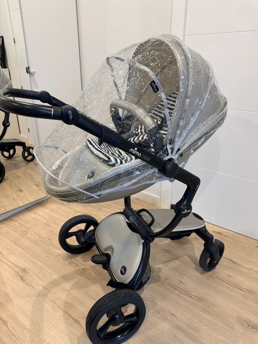 Carucior Mima Xari Argintiu+Scoica Cybex Platinum