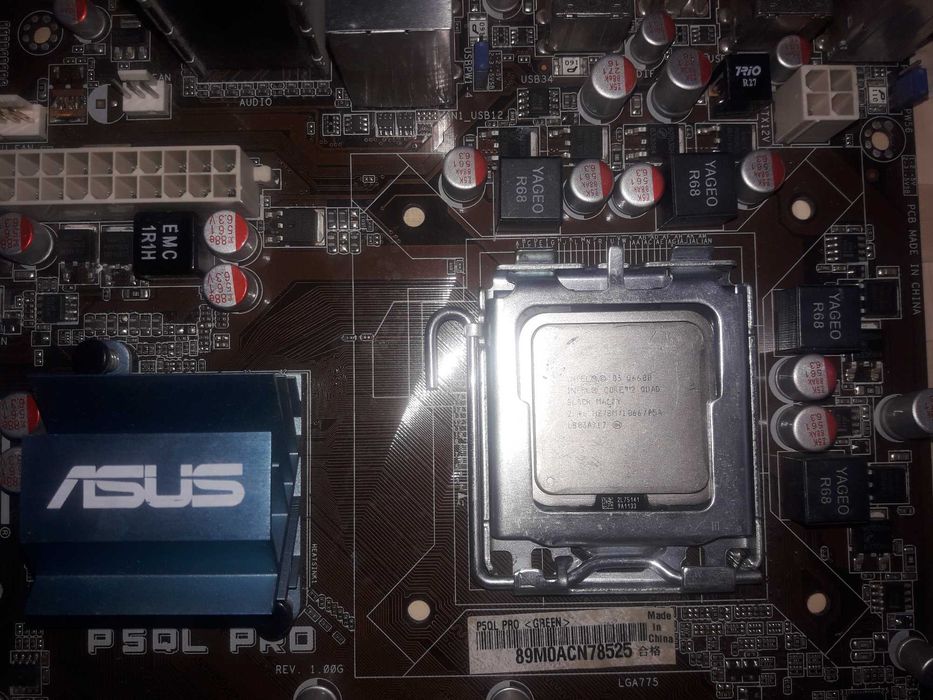 De vânzare Placă de bază ASUS P5QL-PRO socket 775 + Componente