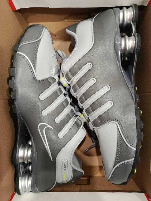 Nike - Shox NZ номер 45 мъжки сиви Оригинал Код 7601