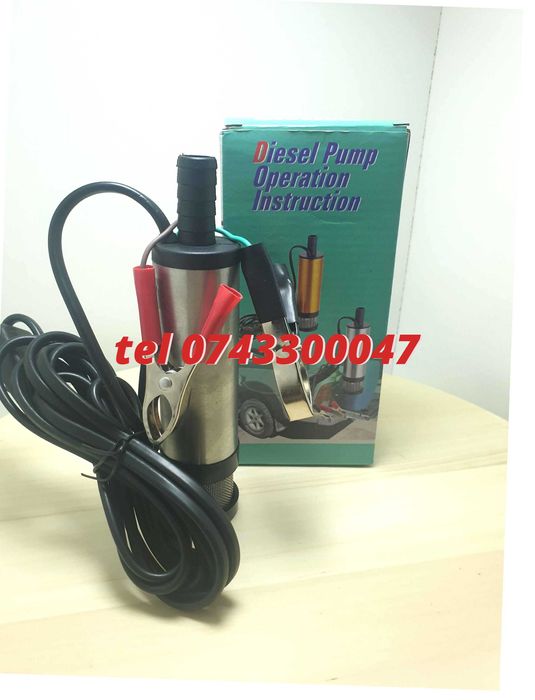 Pompa Transfer Lichide Combustibil Uleiuri 12v 8500rpm
