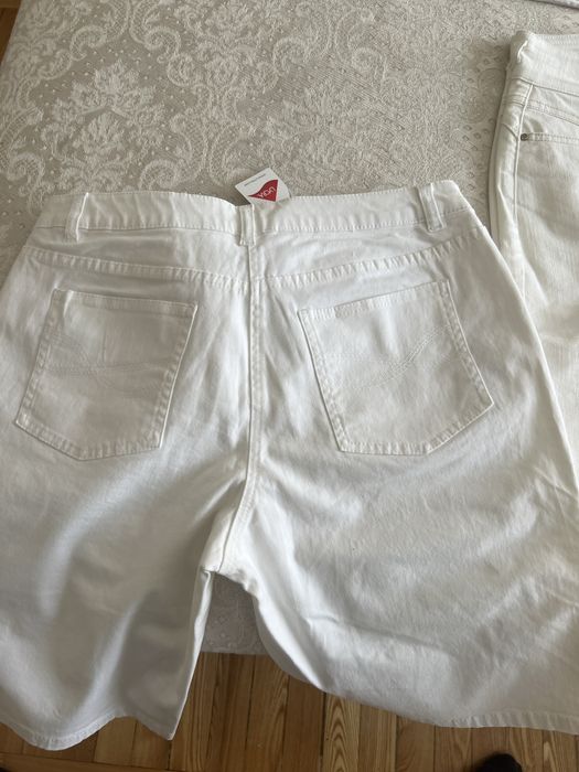 Все в белом. Шорты  платье джинсы