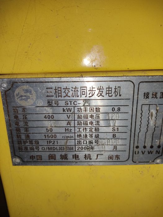 Генератор дизельный