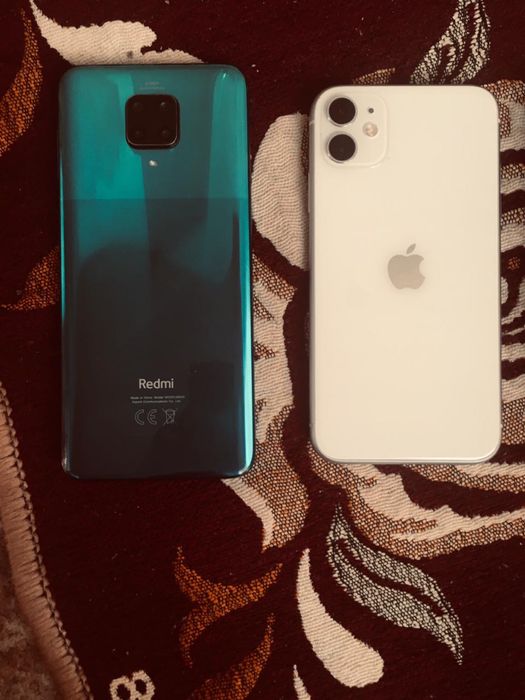 Айфон 11 и редми нот 9 про обмен