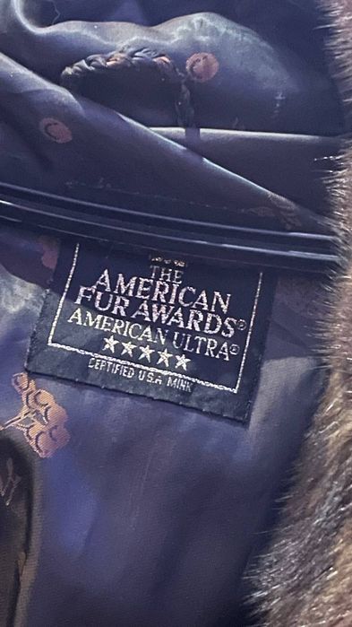 норковая шуба натуральная