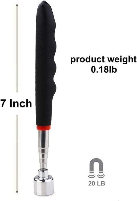 магнитен телескопичен инструмент за захващане на метални предмети ...