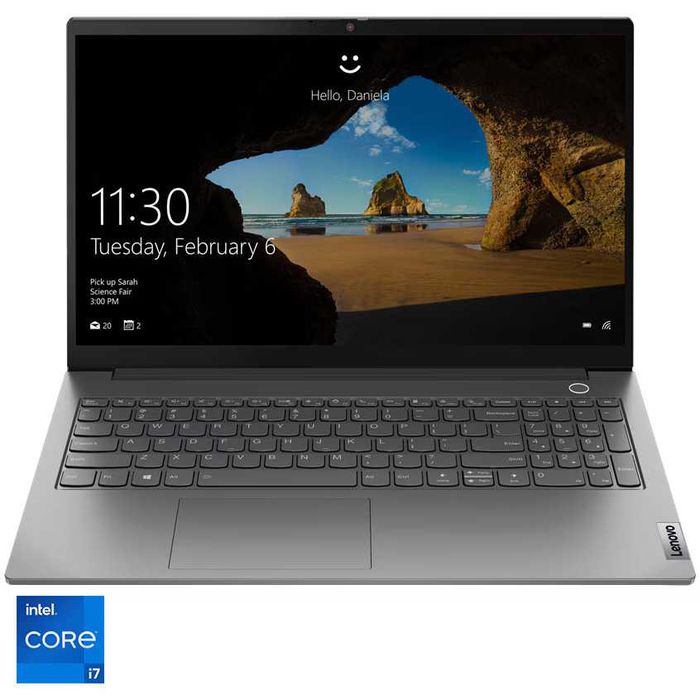 Laptop Lenovo 15.6 FHD Intel i5-1135G7 8GB SSD 512GB Win 10 Pro Nou Sigilat