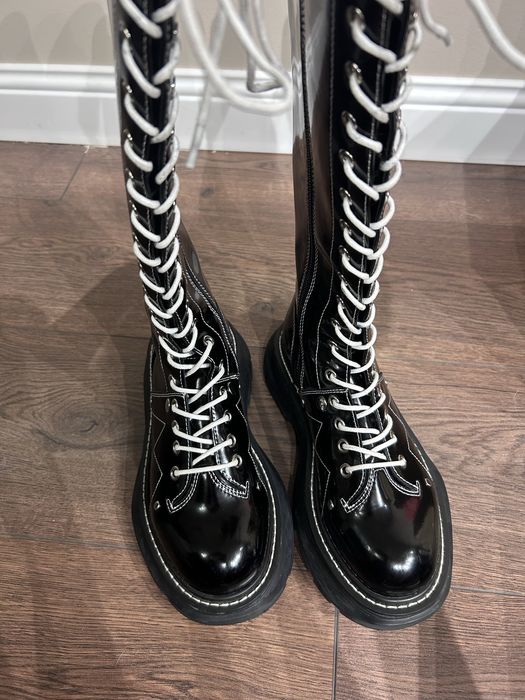 Сапоги ботинки обувь Alexander McQueen