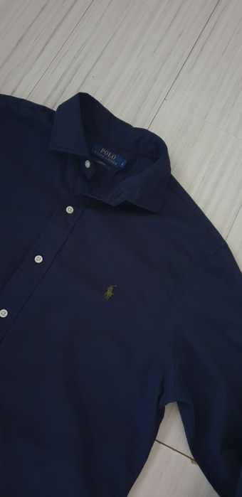 POLO Ralph Lauren Slim Fit  Cotton Mens / L ОРИГИНАЛ! Мъжка Риза!