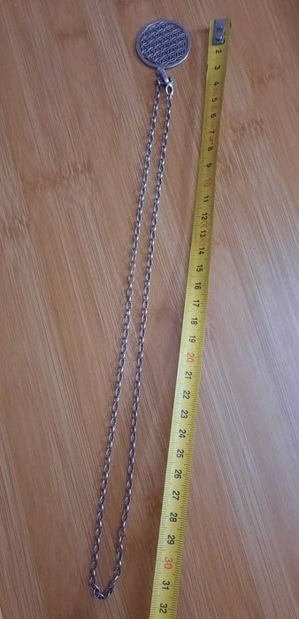 Lanț cu medalion(argint) Floarea vieții