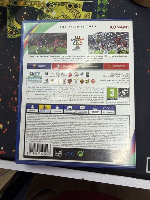 Pes 2021 диск для playstation 4 и 5