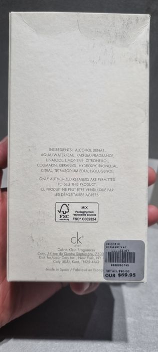 Calvin Klein one 100 мл и 200 мл 100% оргинал