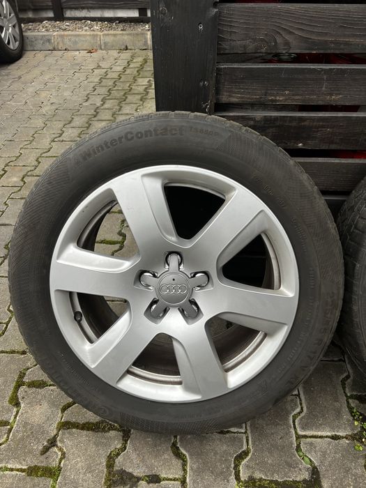 Vand roti Audi A6 R17 jante OEM continental iarna M+S 225/55 R17 V XL