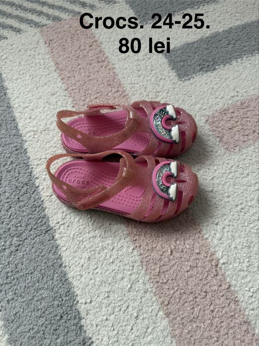Sandale Crocs de fetite marime 24-25