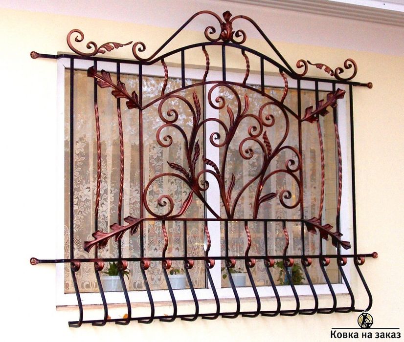 Решётка, навес, перила, кованные изделия