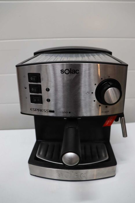 Кафемашина за еспресо Solac Taste Classic Inox, 19 bar 1,25L 850W