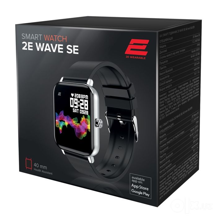 Смарт-часы 2E Watch Wave SE 40 mm Silver