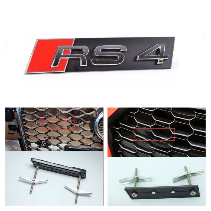 Емблема за маска на Audi SQ7 RS4 S3 S5 S6 S4 S8