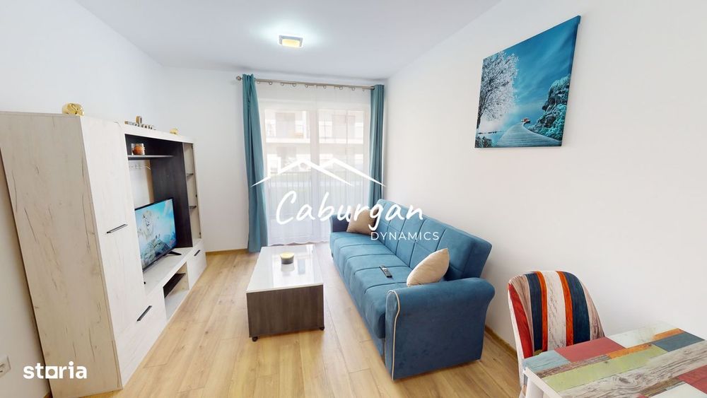 Apartament cu 2 camere, 50mp utili+balcon, bucatarie inchisa,parcare — fotografia 3
