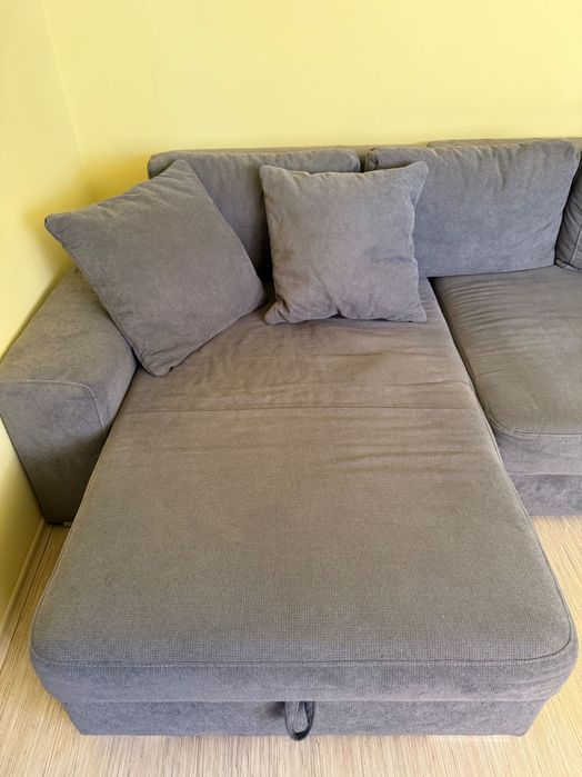 Разтегателен диван с ракла