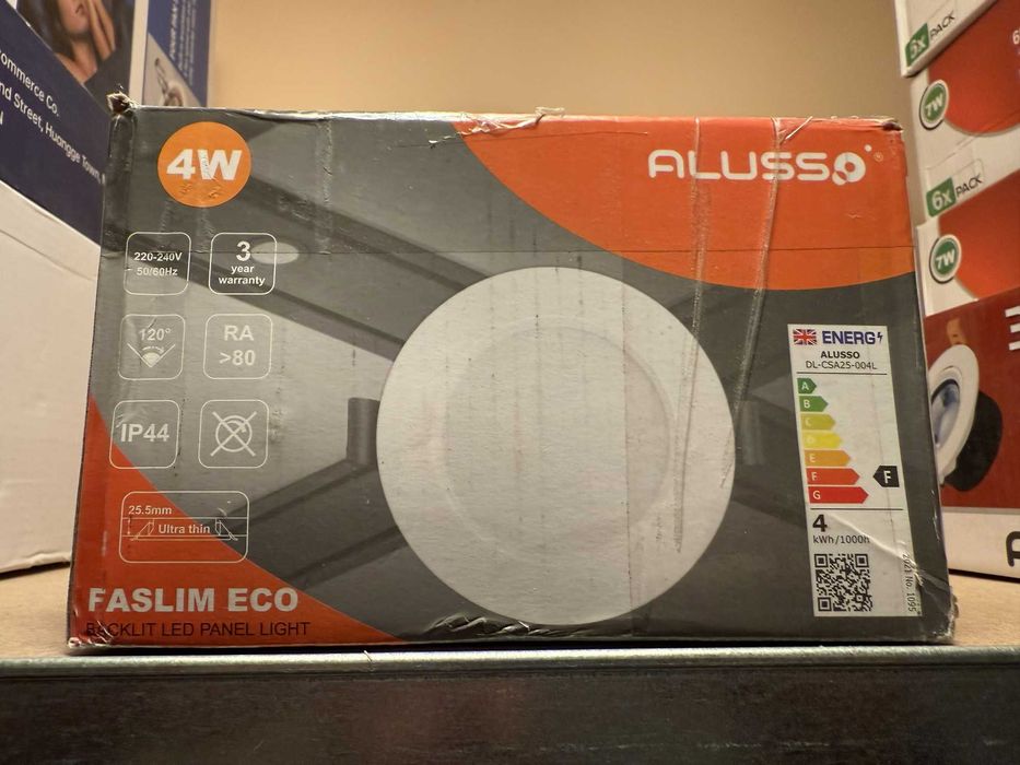 Bec Spot LED Alusso Faslim ECO 4W IP44 77-82mm DL-CSA25-004L 6 bucati
