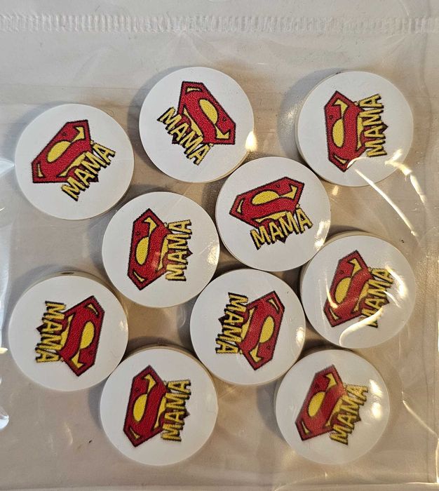 Дървени елементи за мартеници с отвор