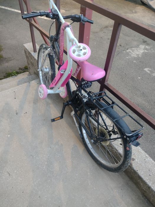 Bicicletă copii  neagră