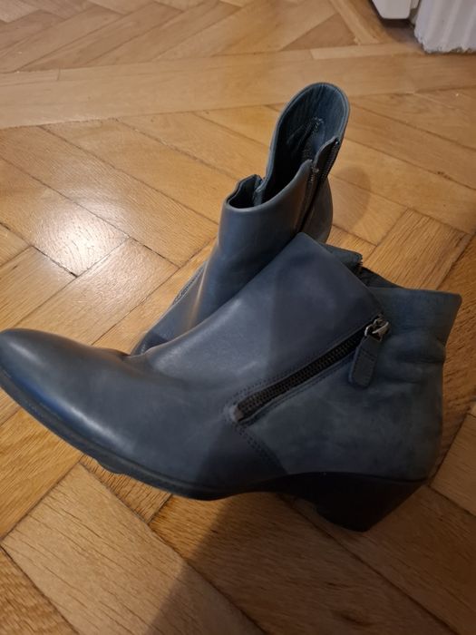 Botine Ecco piele naturala