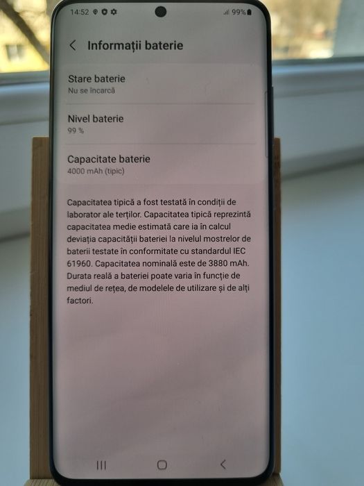 Samsung Galaxy S20 Cosmic Gray 128GB ca nou
