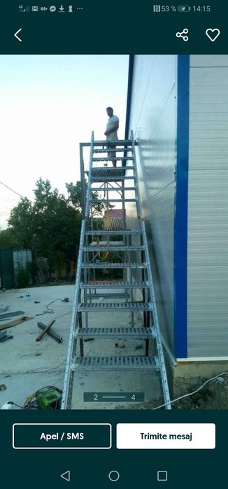 Scara metalica zincata