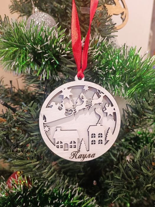 Коледни подаръци - лазерно гравирани