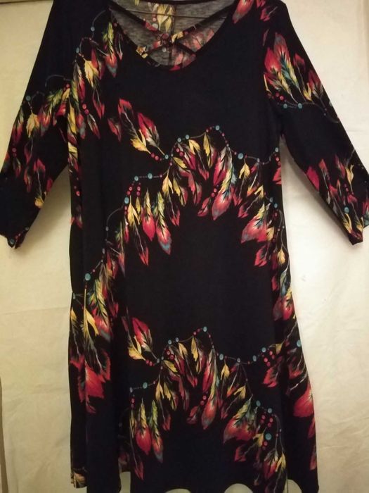 Rochie de vara cu imprimeu modern