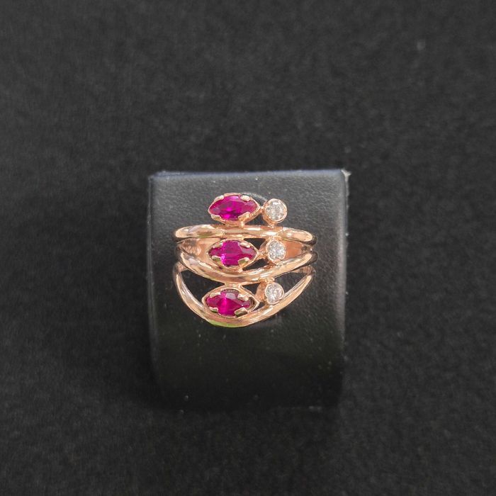 Inel Aur 14K 3.60g (B32925 Ag28 Doi Baieti)