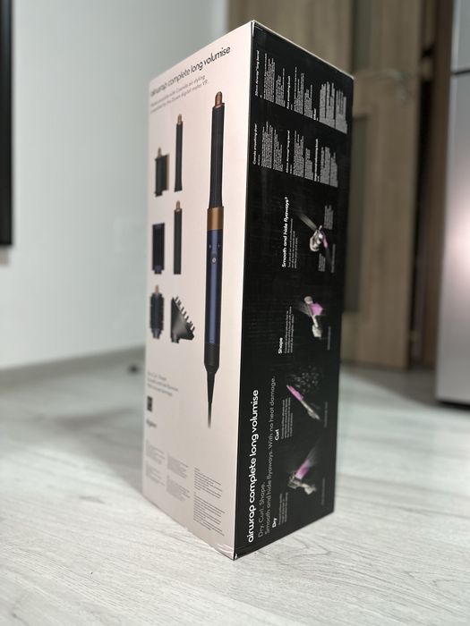 Dyson Airwrap HS05 Complete Long Volumise–Albastru de Prusia/Cupru