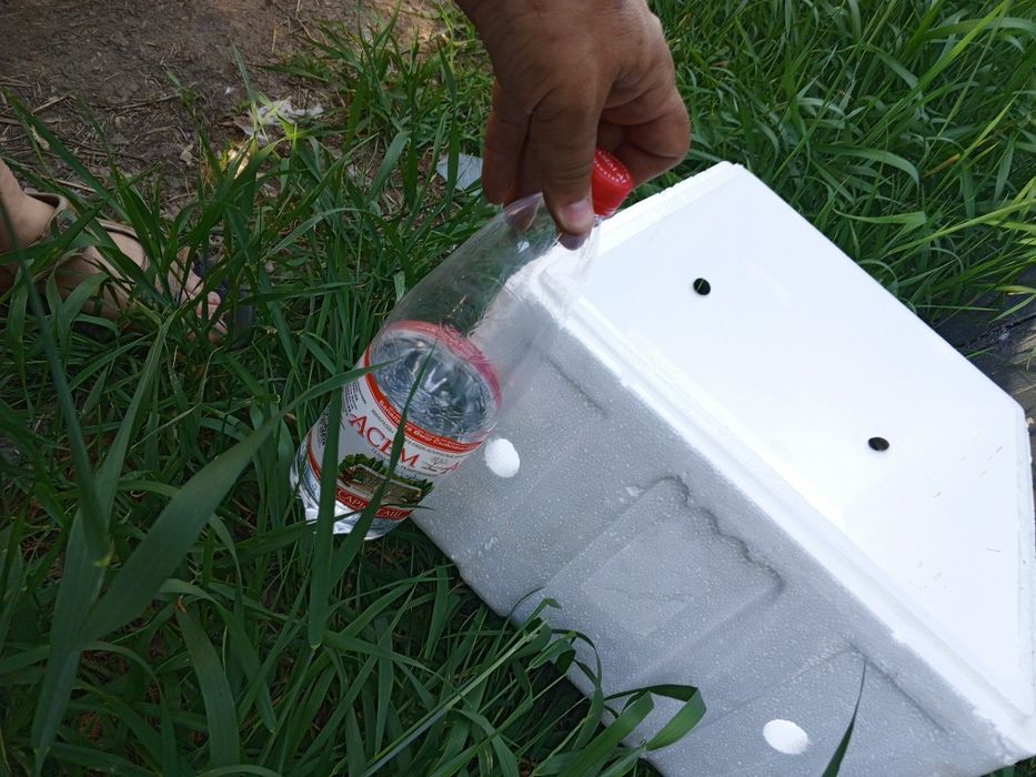 Короб для холодильника из пенопласта