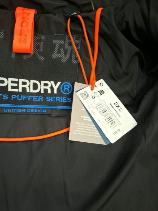 Superdry sport pufer series XXL размрр