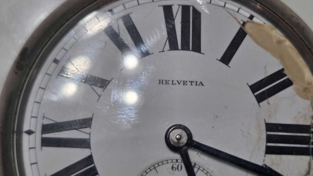 Ceas vintage de buzunar Helvetia